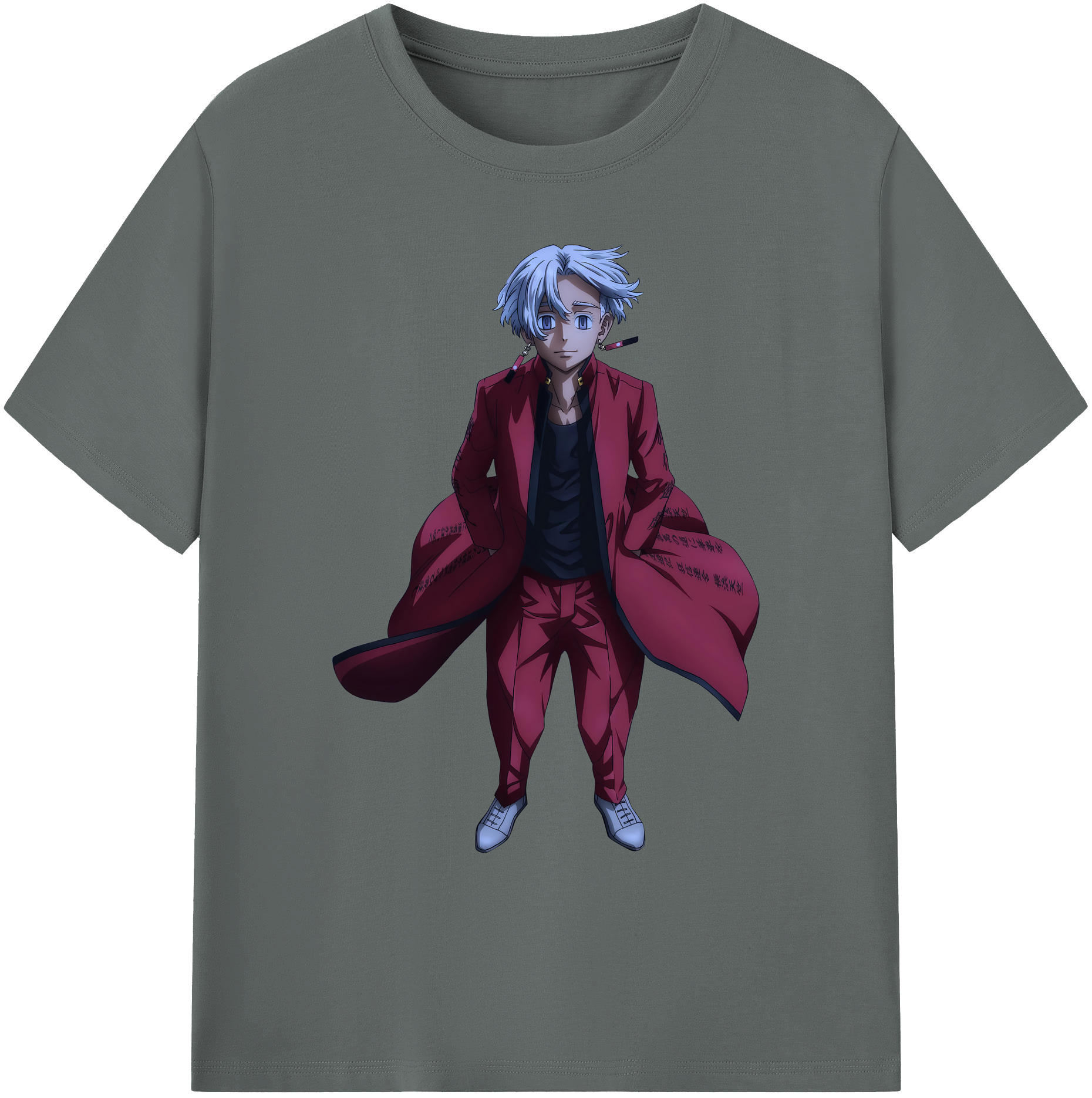 （画像用） 東京リベンジャーズ Tokyo Revengers 綿100％ メンズ半袖Tシャツ｜肌触りやわらか＆通気性